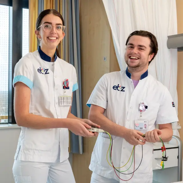 Cardiologie verpleegkundigen Elze en Dejan