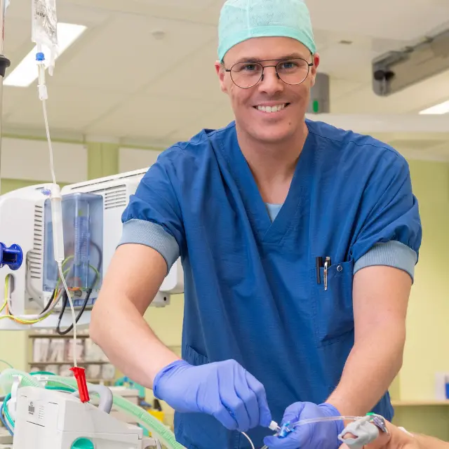 AIOS anesthesiologie medewerker Rob Tolboom